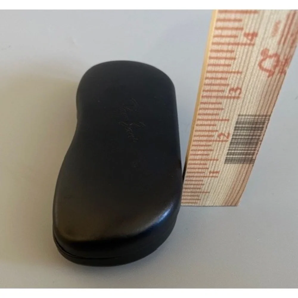 Lot of 2 Ray-Ban Black Hard Eyeglasses/Sunglasses Clamshell Cases